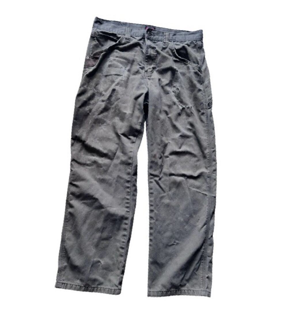 Wrangler Workwear Utility Pants Grungy Size 34x29 Distressed Neutral